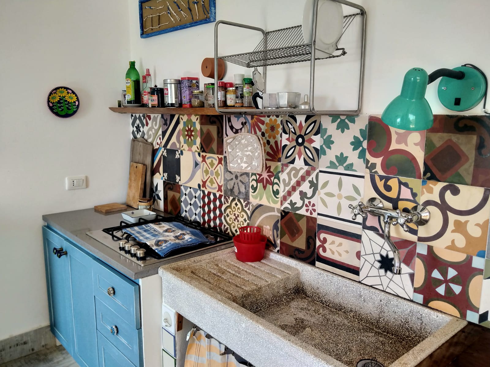 La Scalia con Cortile — Kitchen view 1