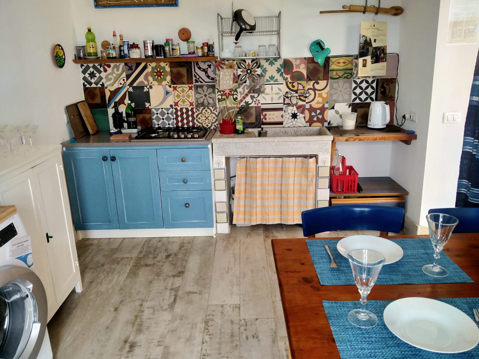 La Scalia con Cortile — Kitchen view 2